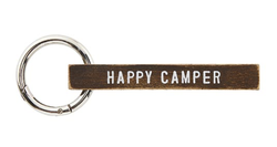 Happy Camper Keychain